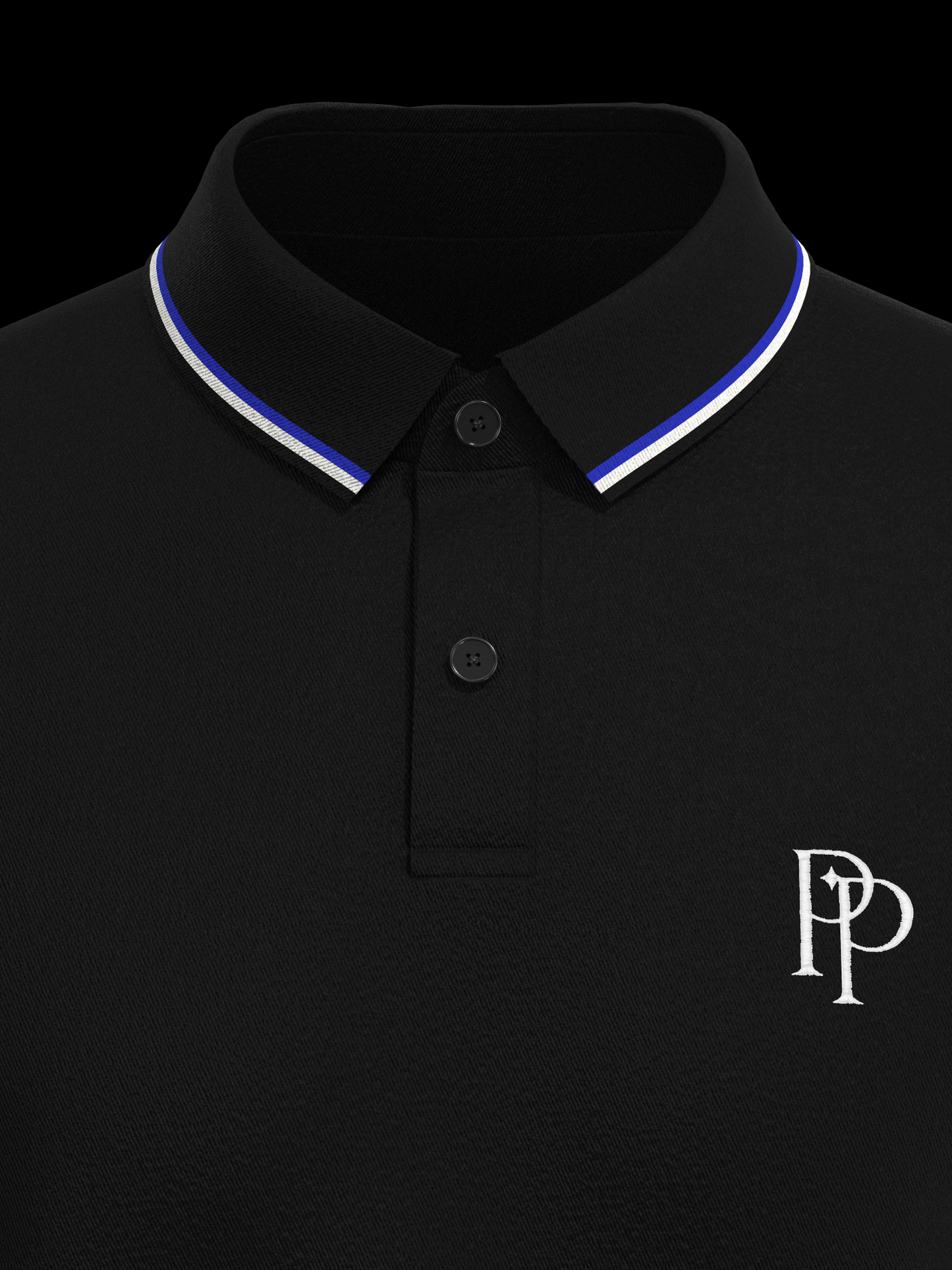 Black & White / Blue Polo
