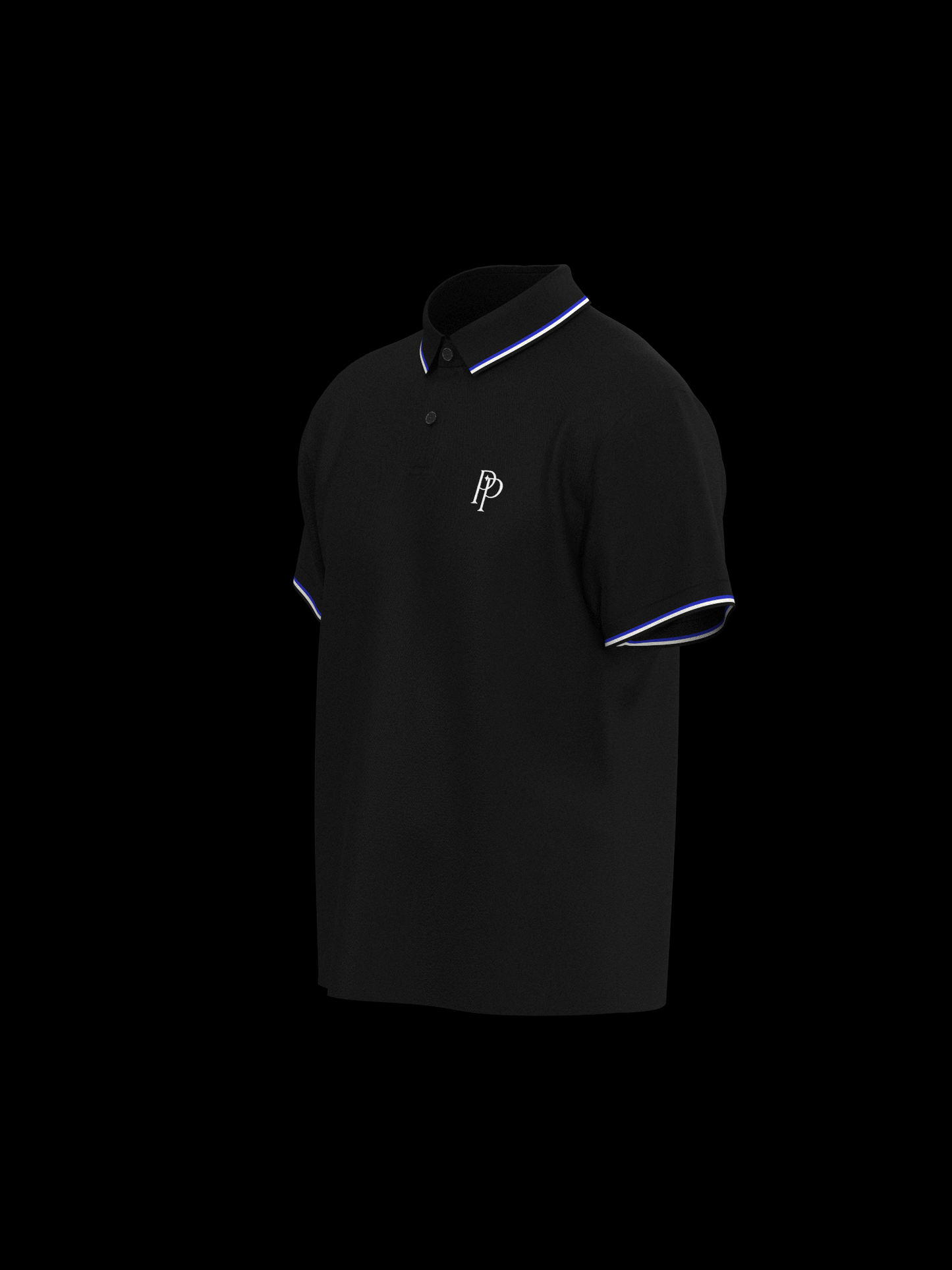 Black & White / Blue Polo