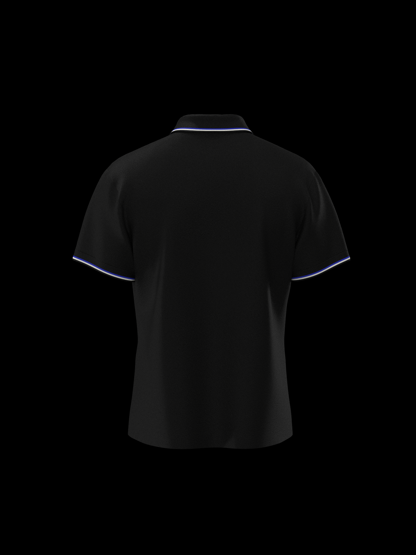 Black & White / Blue Polo