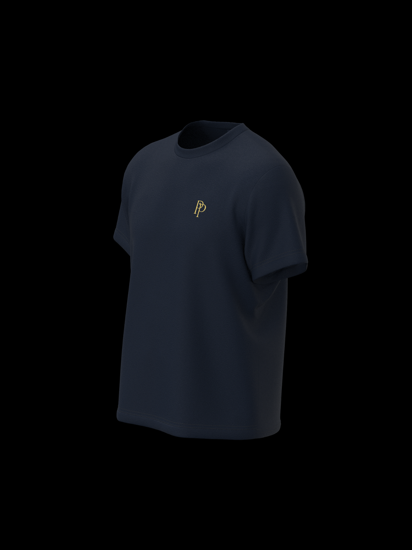 Navy & Gold T-shirt