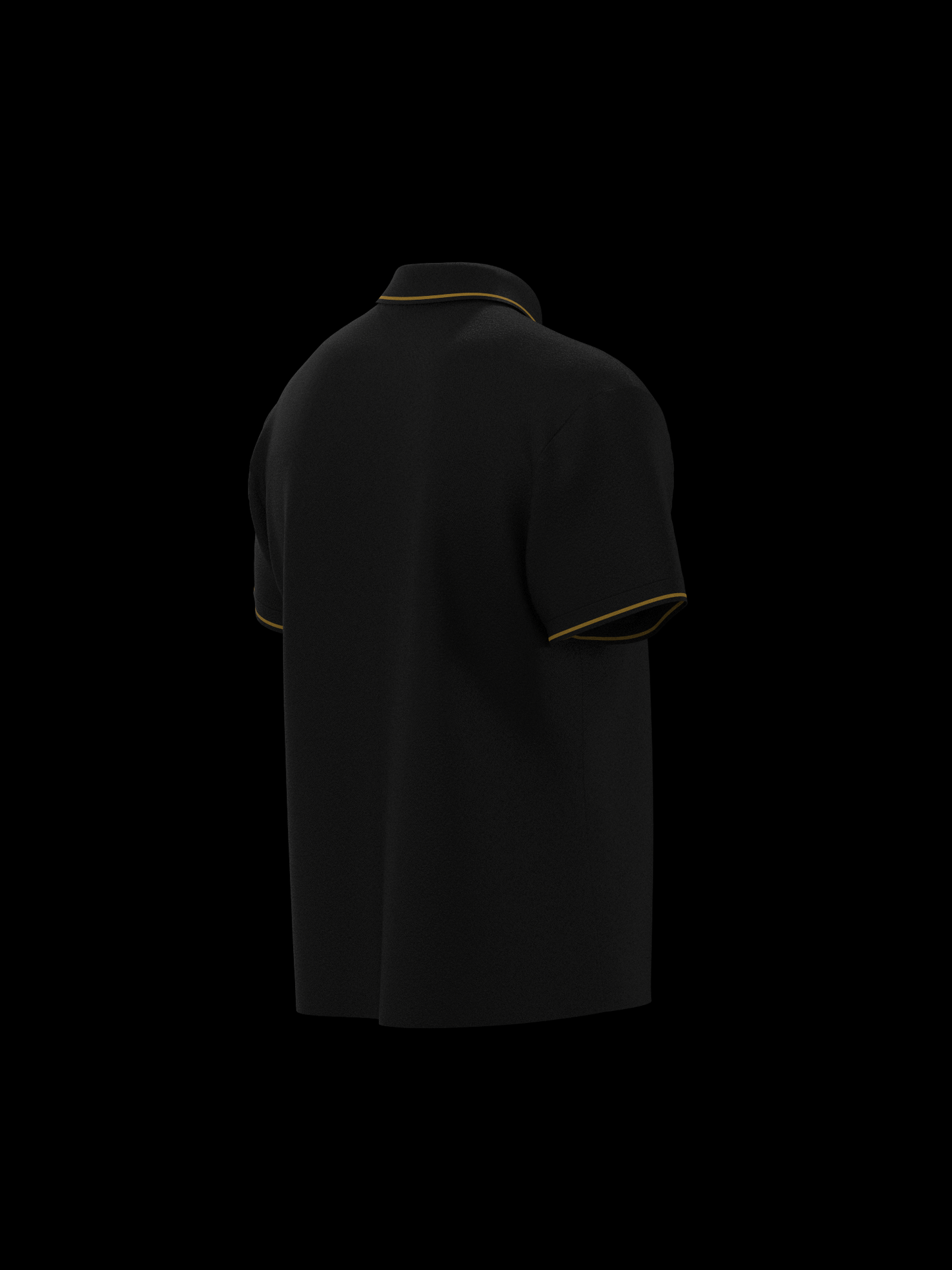 Black & Gold Polo