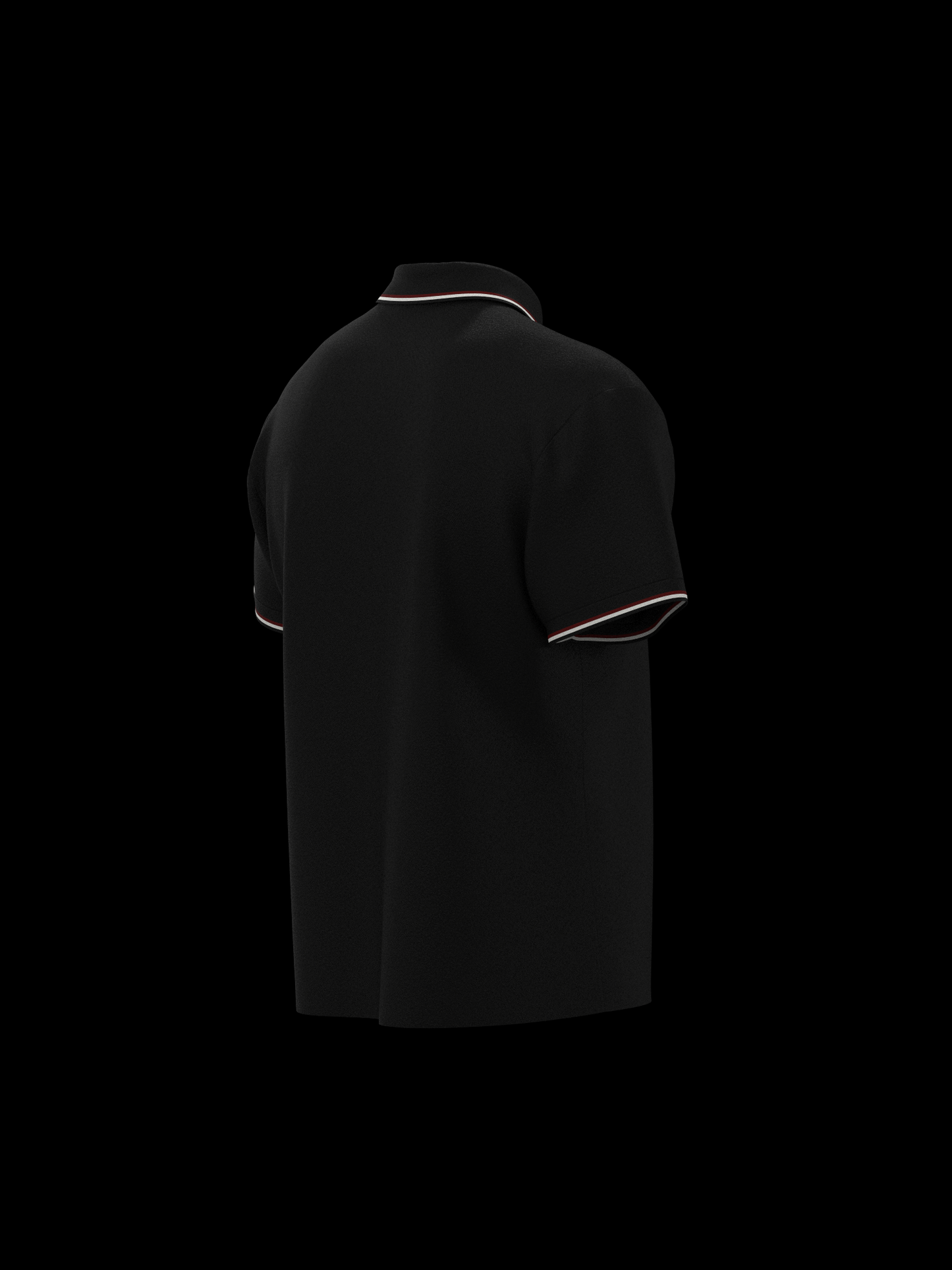 Black & White / Red Polo