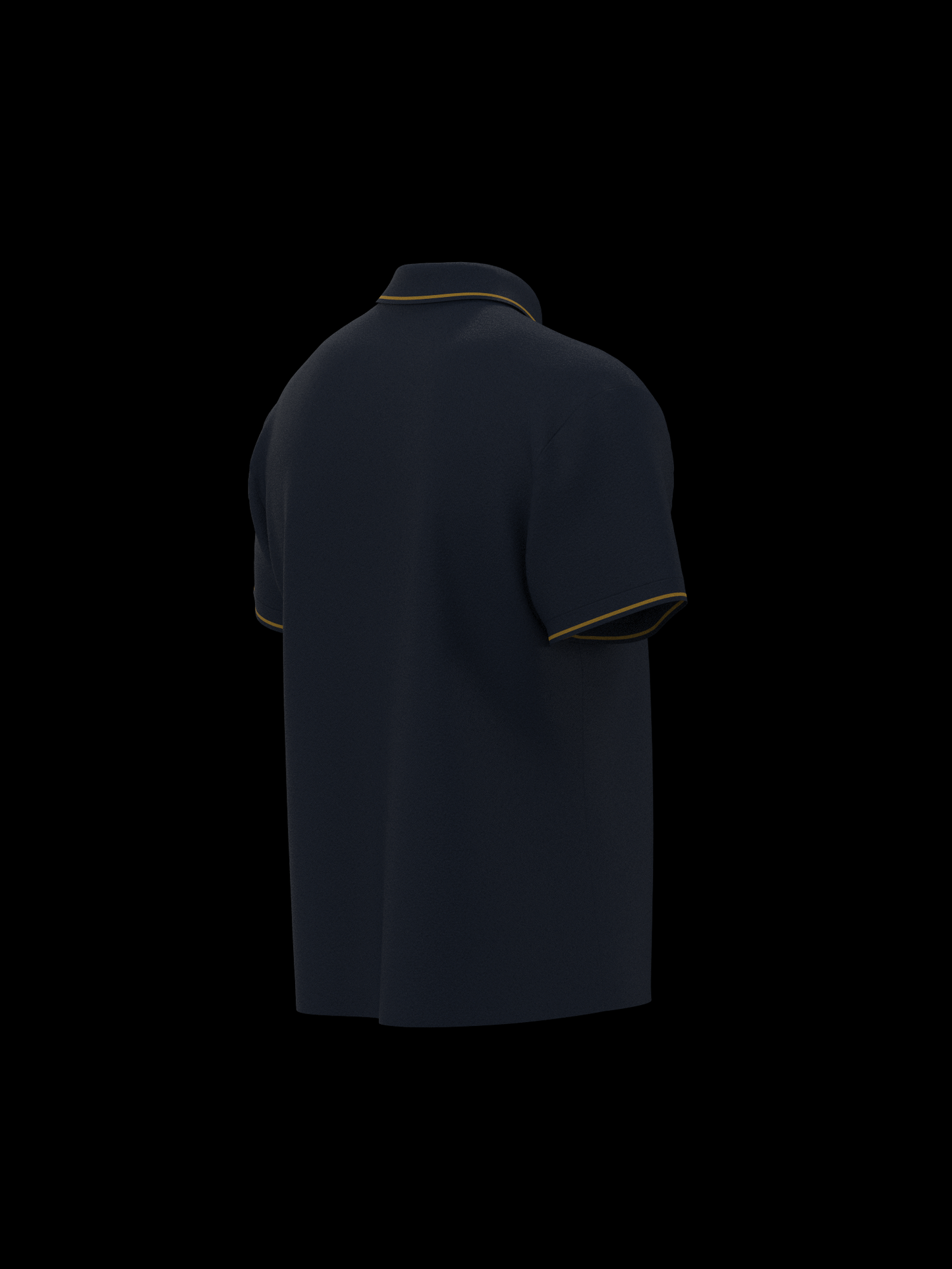 Navy & Gold Polo