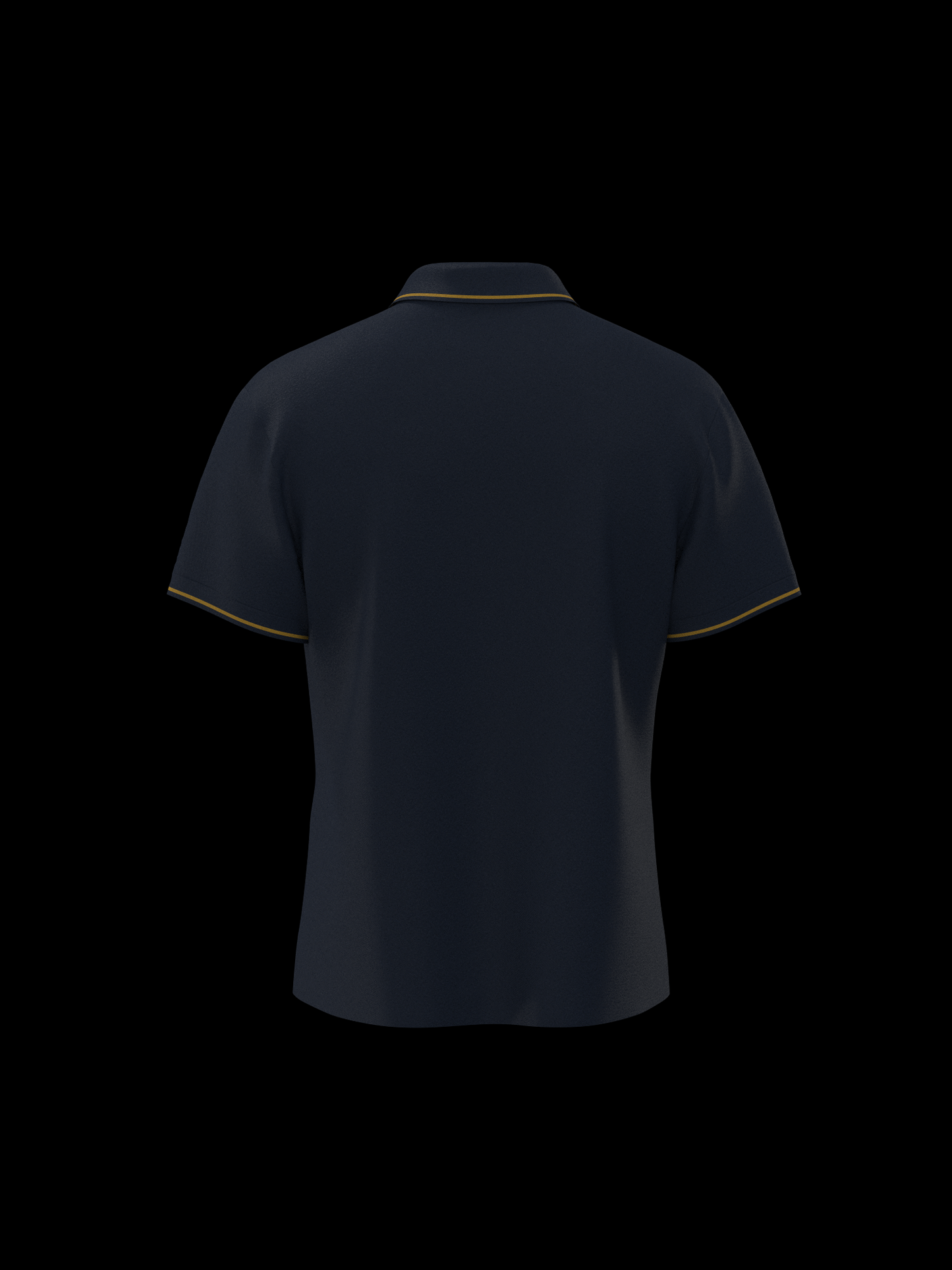 Navy & Gold Polo