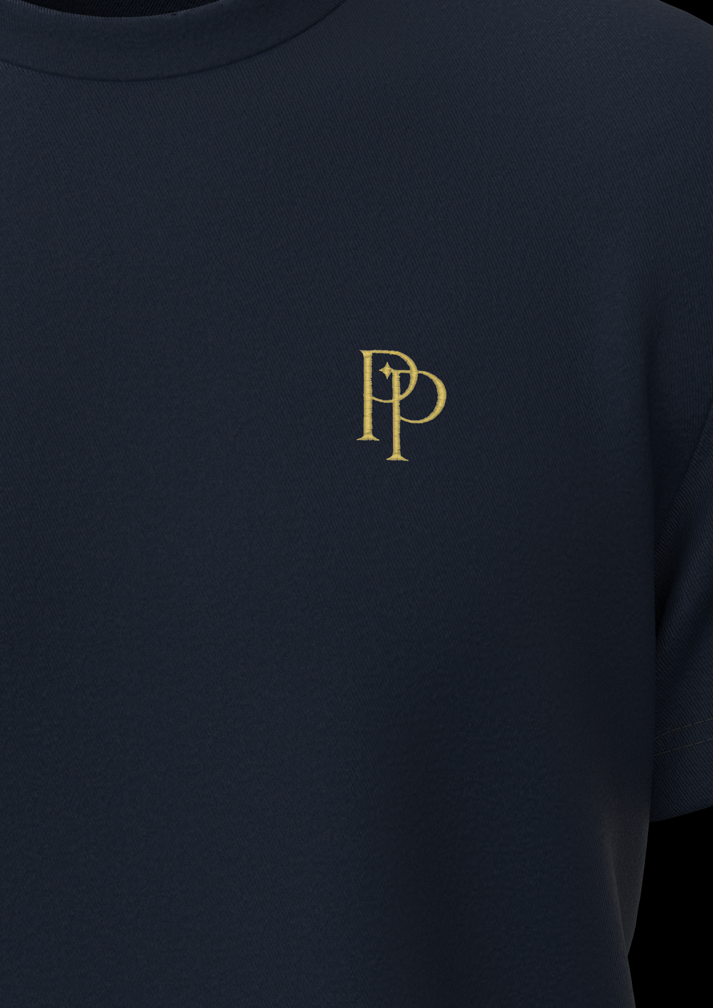 Navy & Gold T-shirt