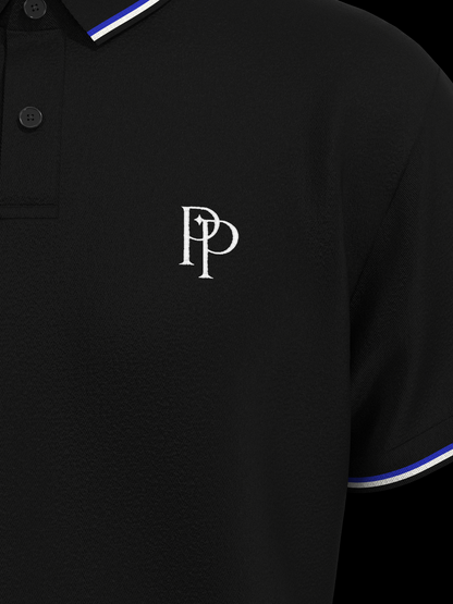 Black & White / Blue Polo