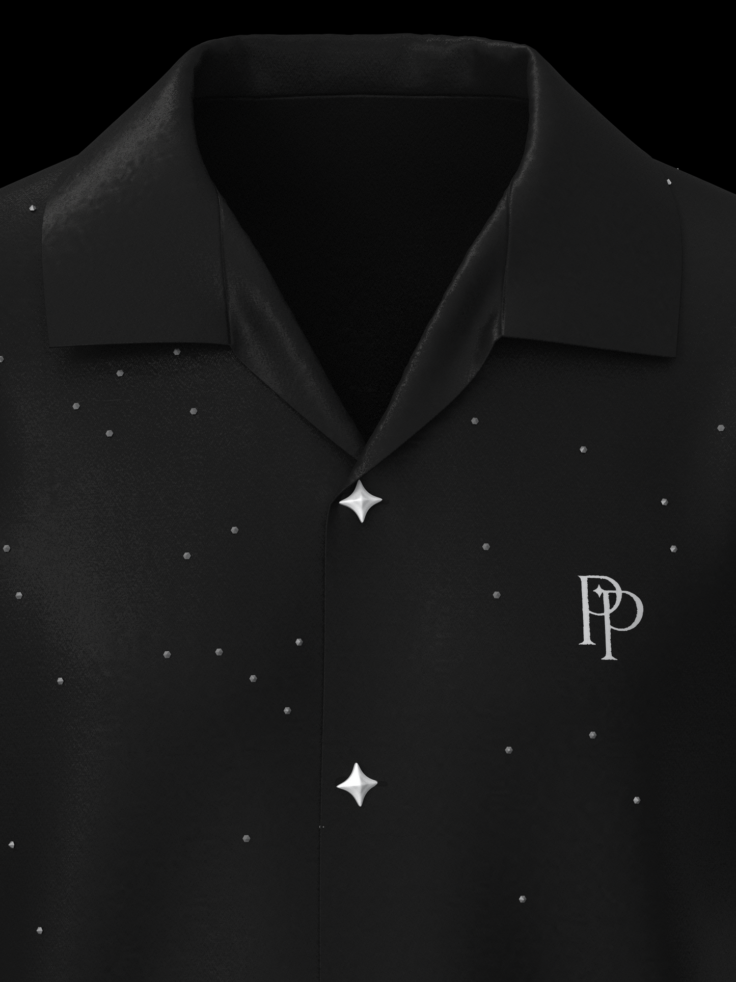 Black Buttoned Shirt