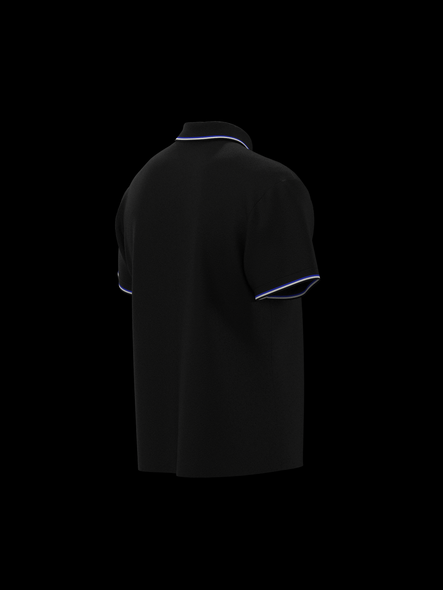 Black & White / Blue Polo