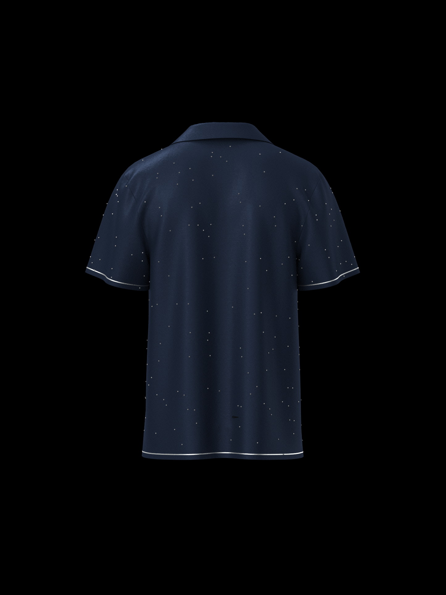 Navy Buttoned Shirt