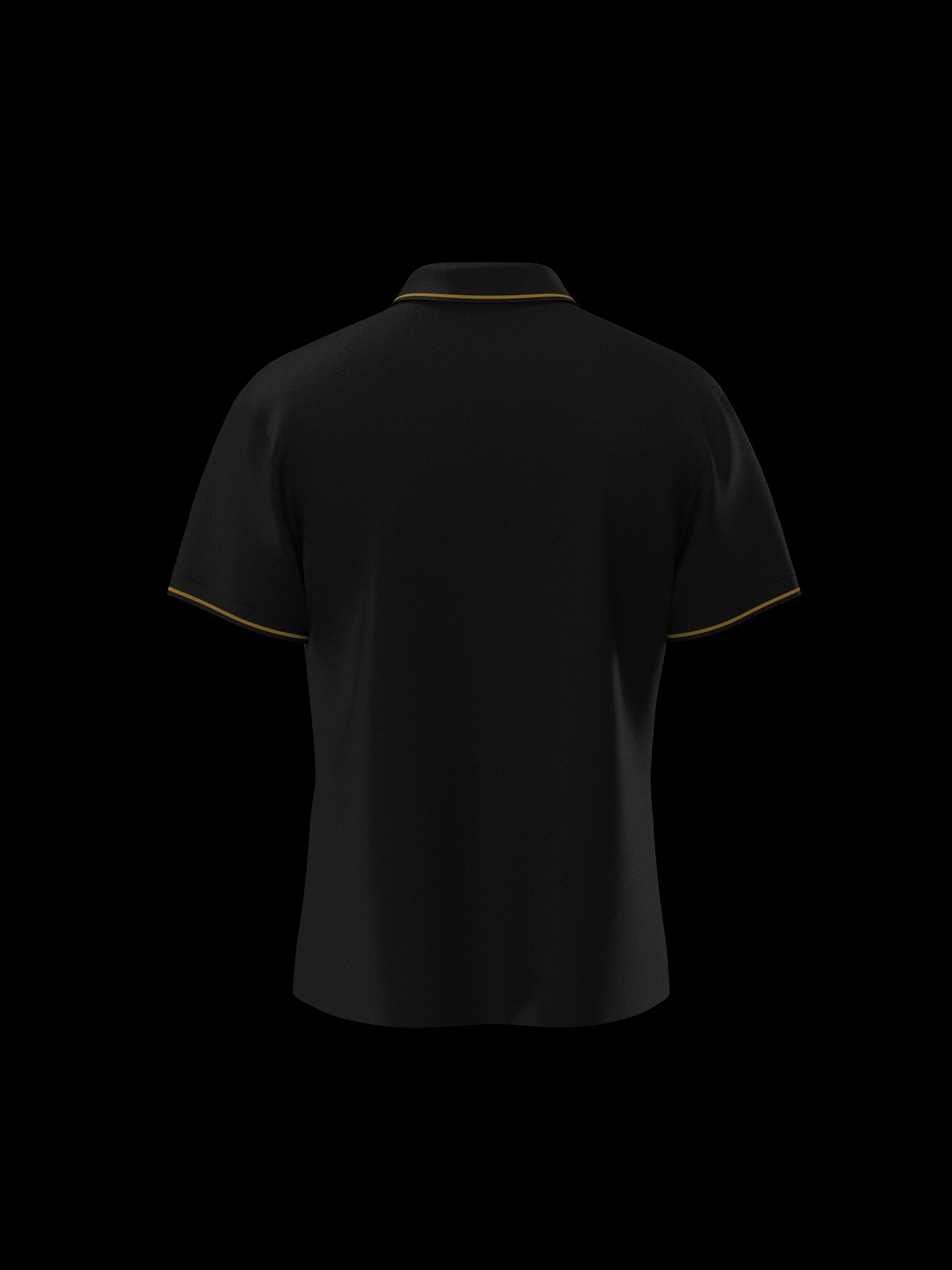 Black & Gold Polo