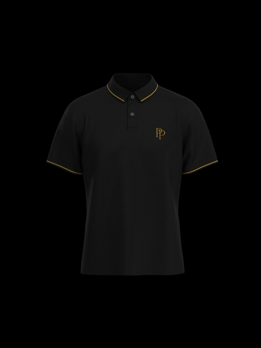 Black & Gold Polo