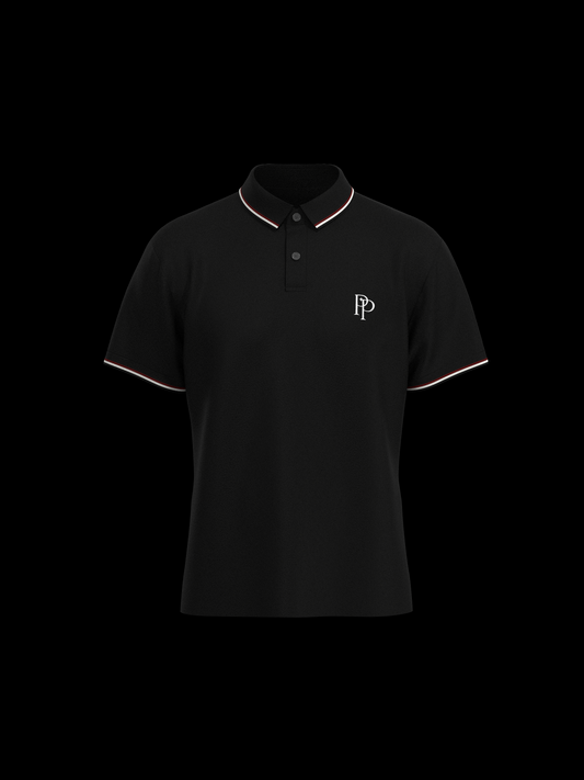 Black & White / Red Polo