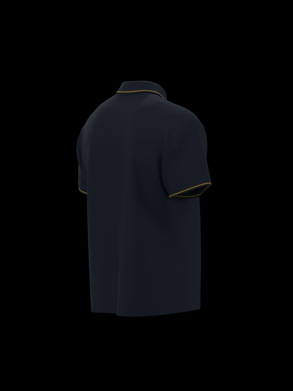 Navy & Gold Polo