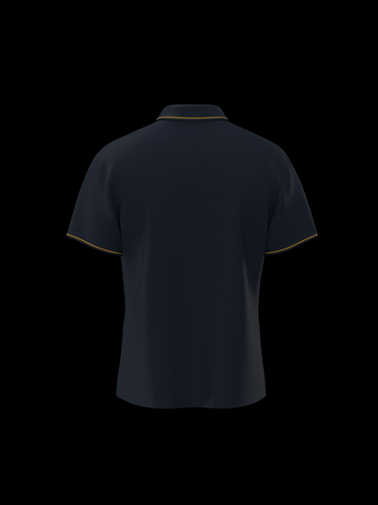 Navy & Gold Polo