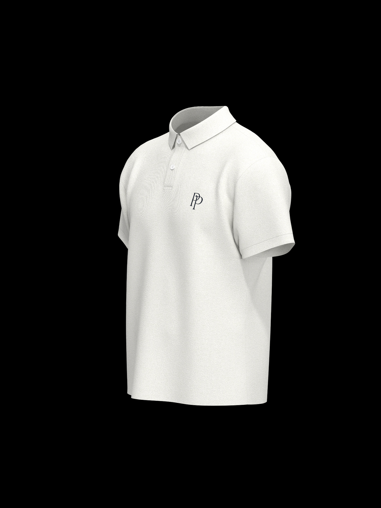 White & Black Polo